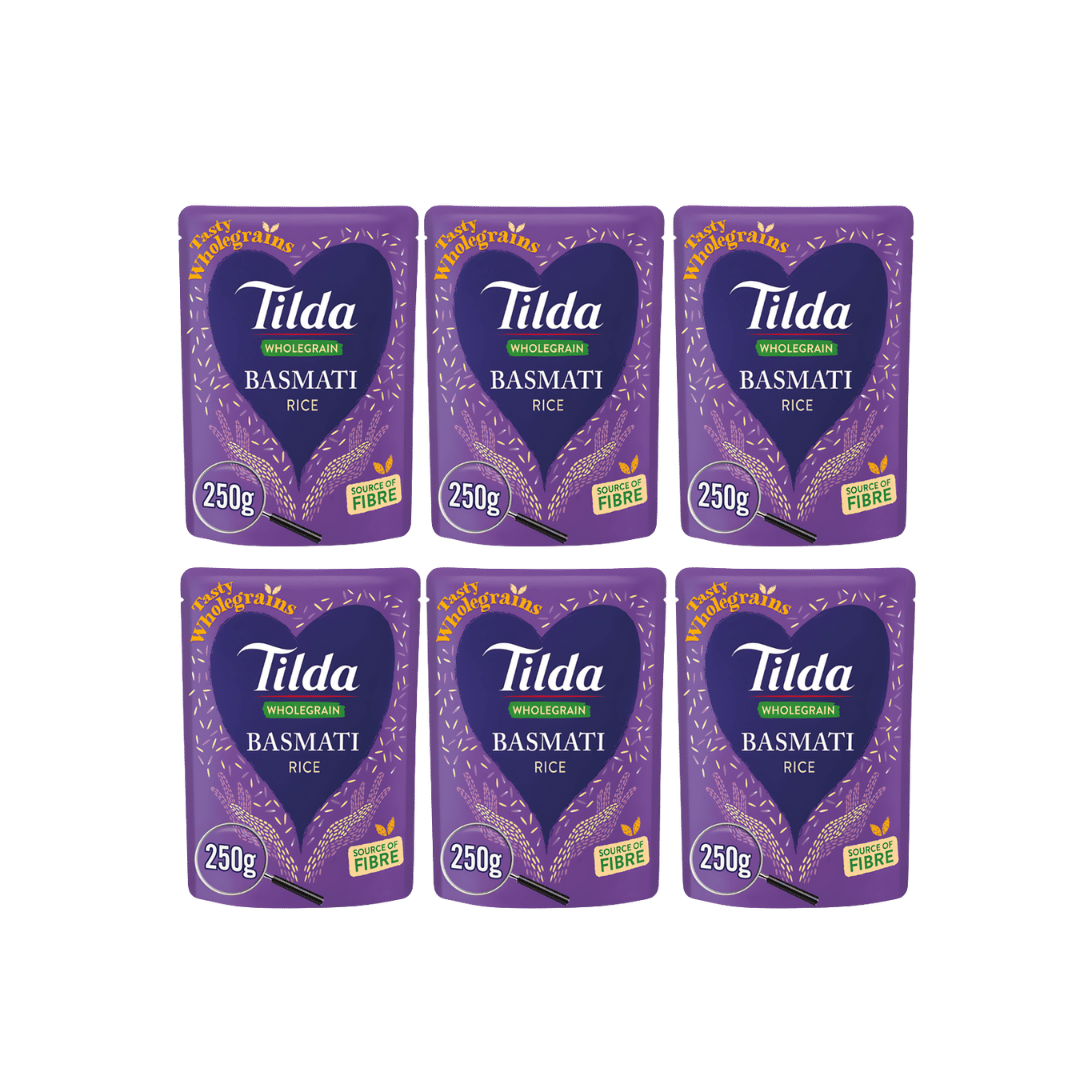 Tilda Microwave Wholegrain Basmati Rice