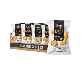 Big Chips Kettle Crisp Lightly Salted Classic 10 x 100g