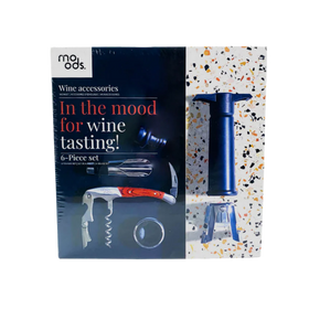 In The Mood For Wine Tasting 6 Piece Accessories Set