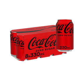 Coca-Cola Zero Sugar 8 x 330ml