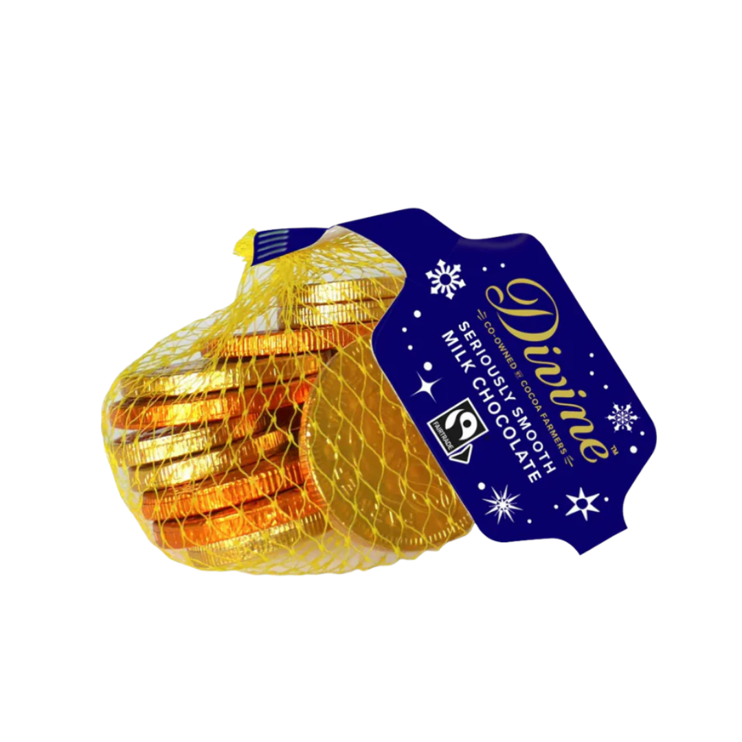 Divine Milk Chocolate Coins