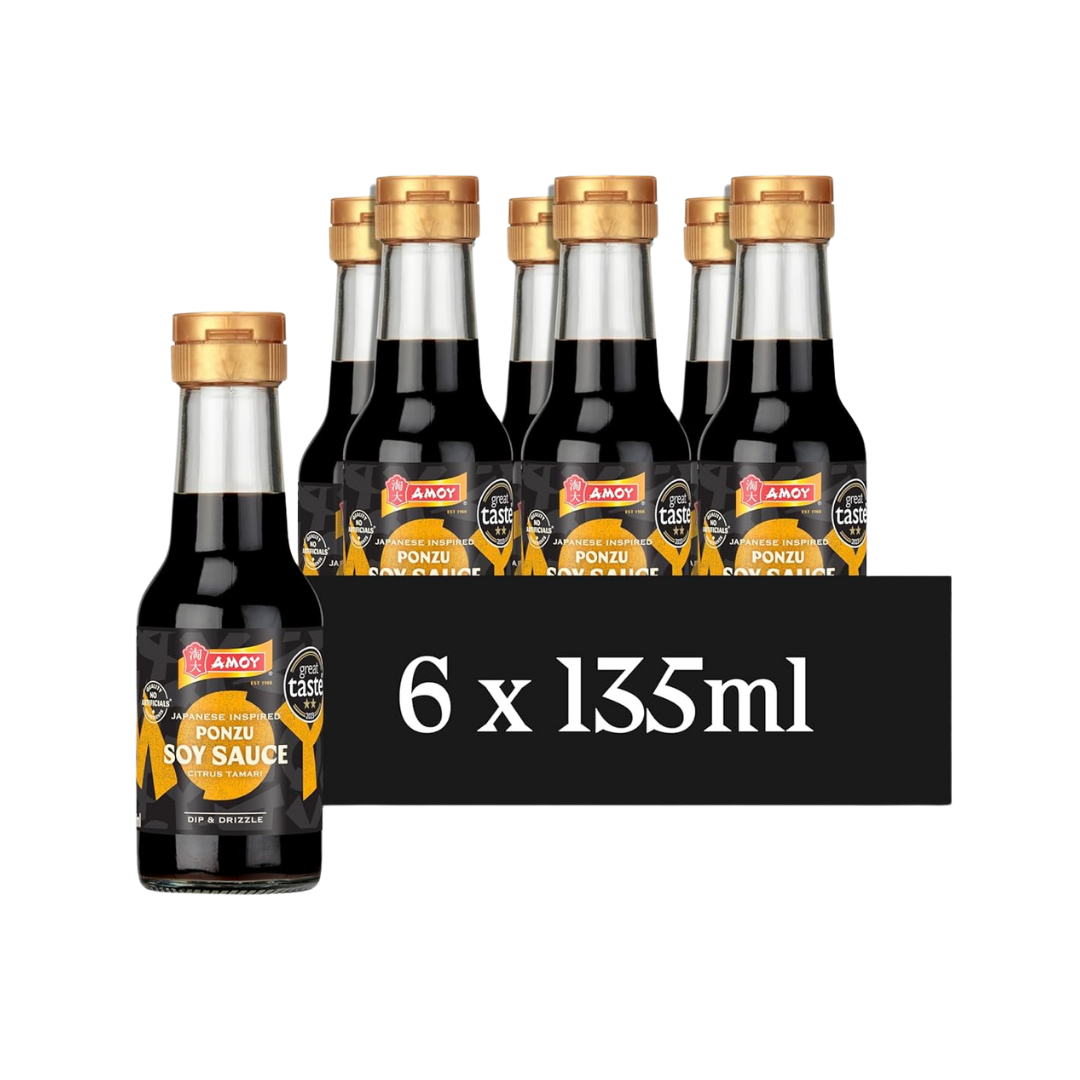 Amoy Ponzu Soy Sauce Japanese 6 x 135ml