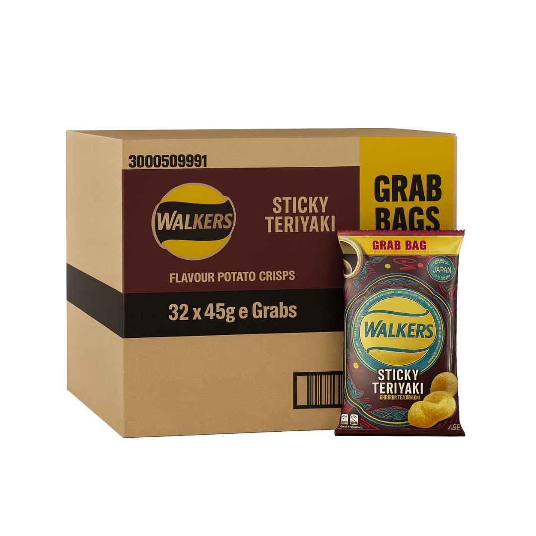 Walkers Sticky Teriyaki Flavour Crisps