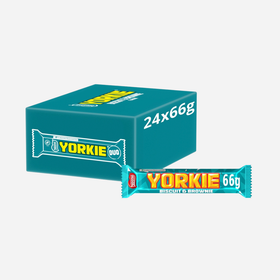 Yorkie Duo Biscuit & Brownie Flavour Milk Chocolate Bars