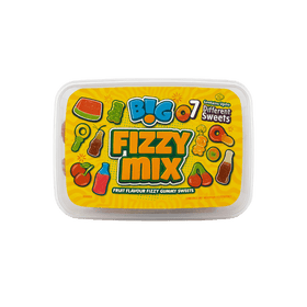 Big Fizzy Mix Fruit Flavoured Gummy Sweets