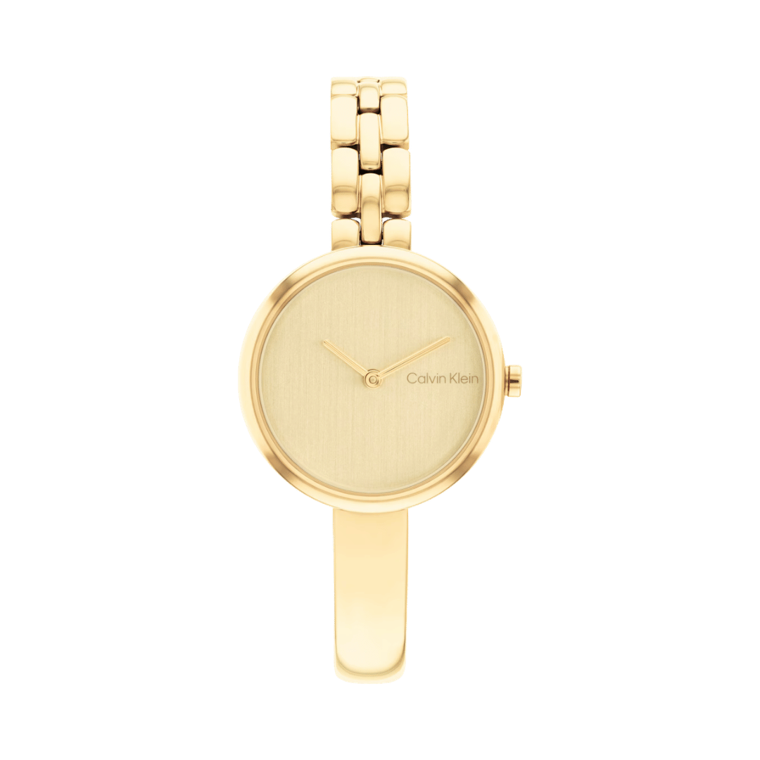 Calvin Klein Gold Bangled Watch