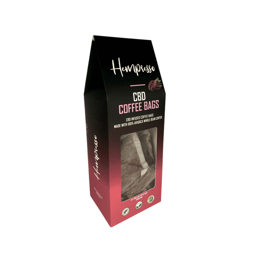 Hempresso On The Go-Go CBD Coffee Bags