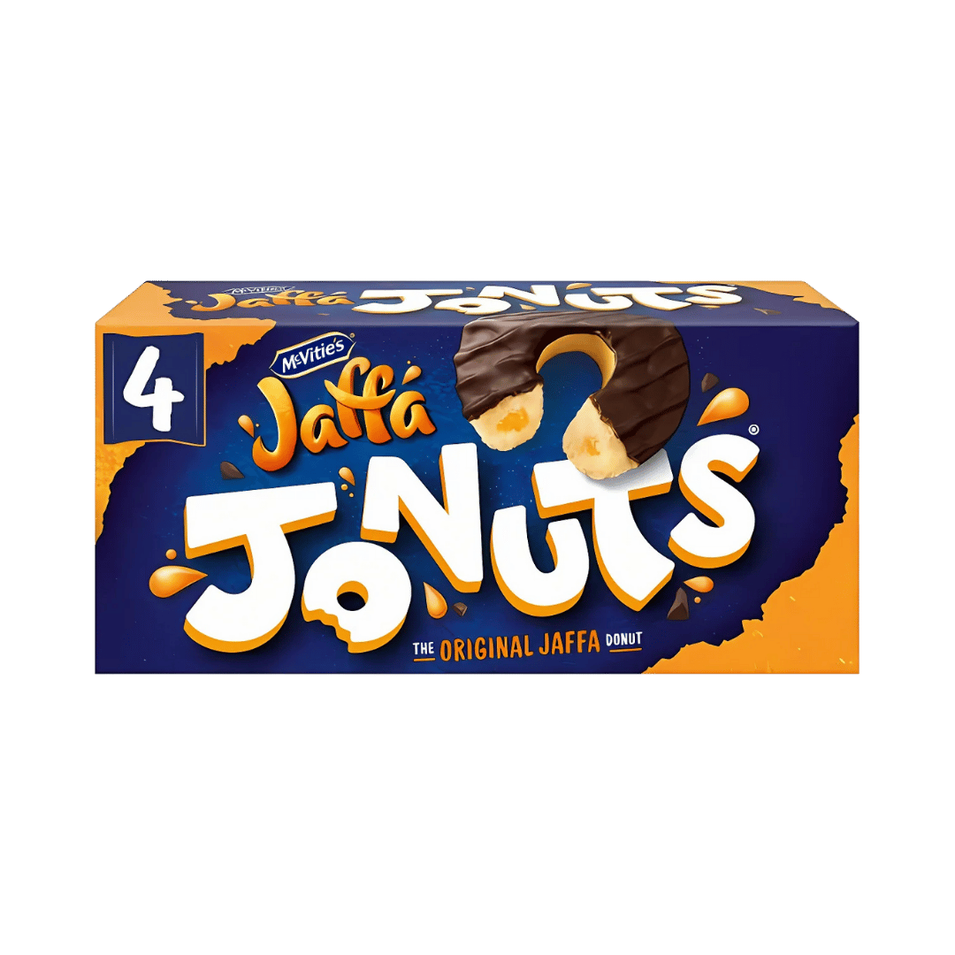 Mcvities Jaffa Jonuts The Original Jaffa Donuts 4 x 43g Pack