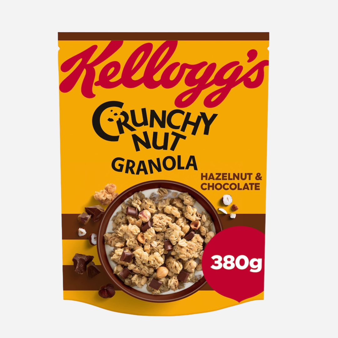 Kellogg's Crunchy Nut Hazelnut & Chocolate Granola