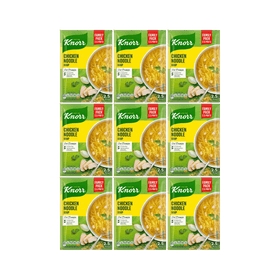 Knorr Family Size Chicken Noodle Soup 9 x 85g