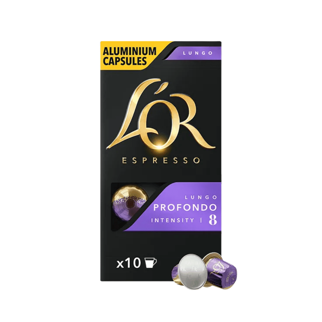 L'OR Lungo Profondo Coffee Pods Intensity 8