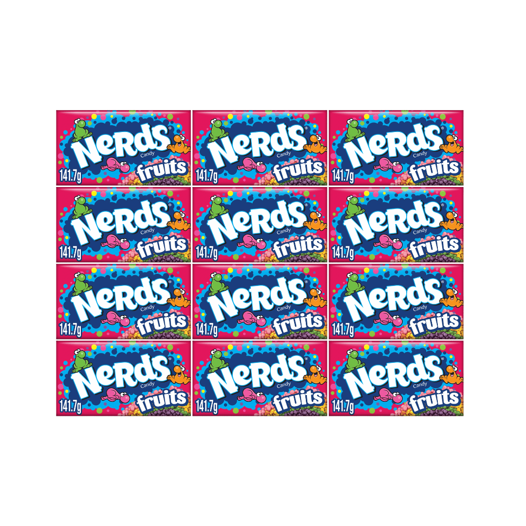 Nerds Fruit-Flavour Candy Share Boxes 12 x 141.7g