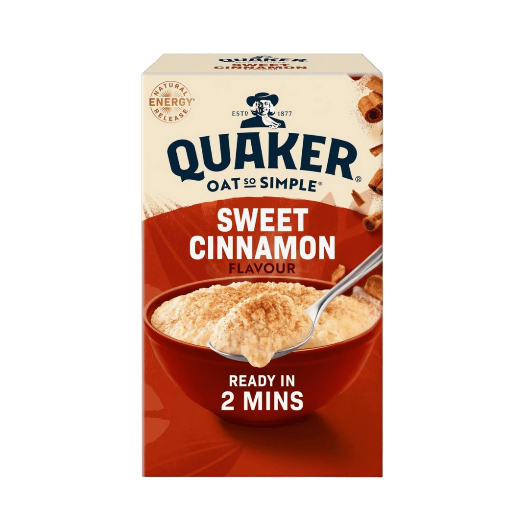 Quaker Oat So Simple Sweet Cinnamon Porridge