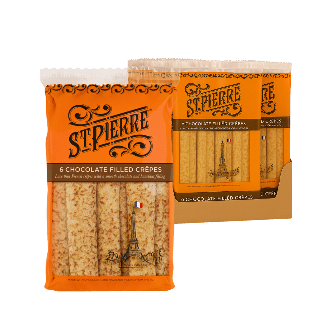 St. Pierre Chocolate Filled Crepes